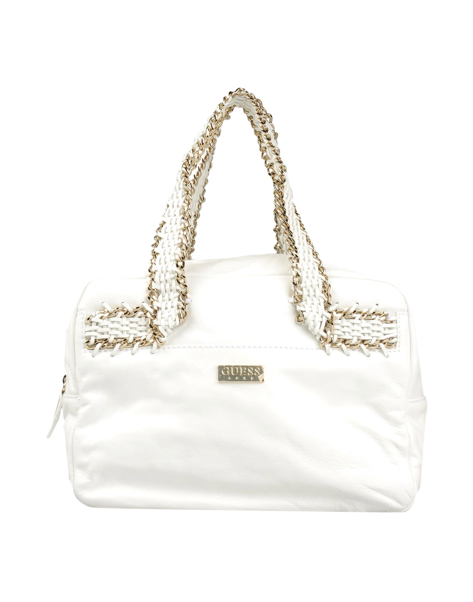 white guess bag