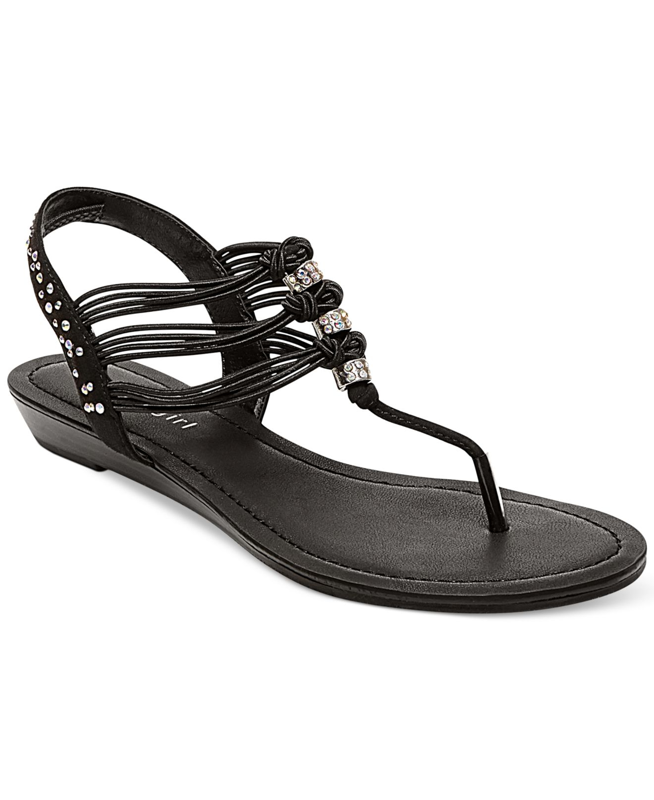 strappy flat thong sandals