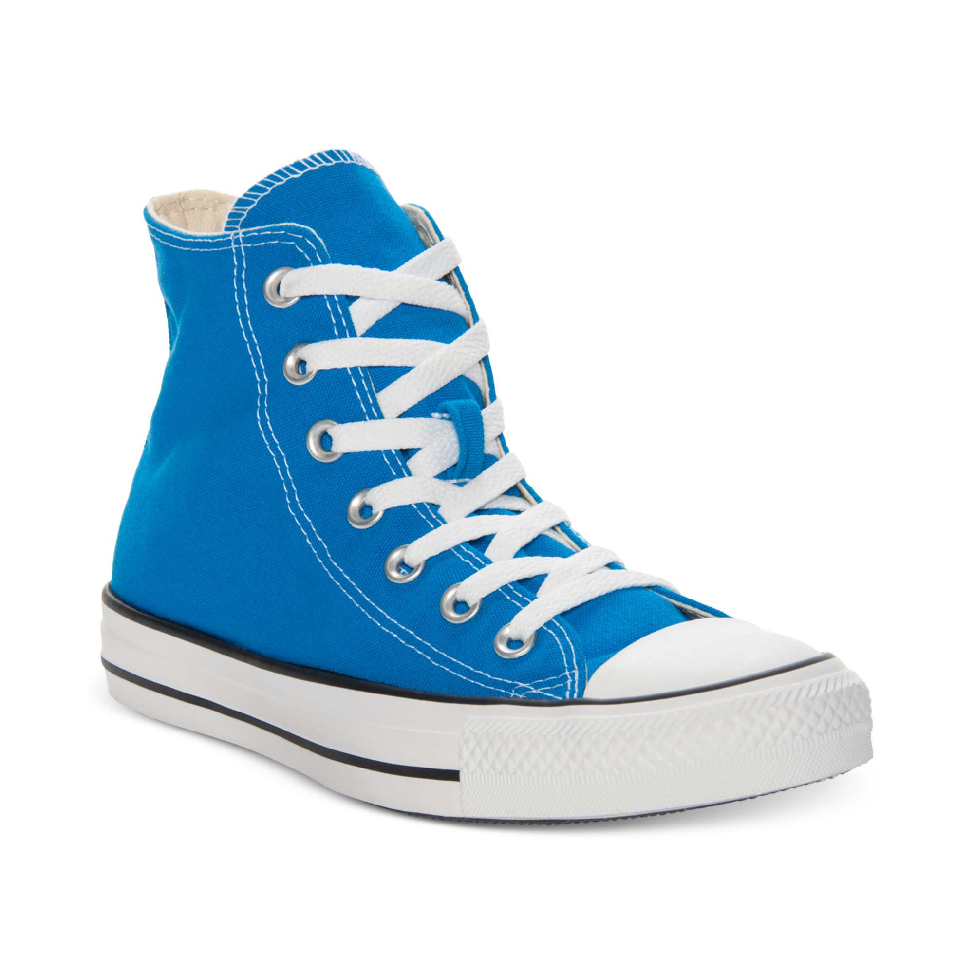 Lyst - Converse Chuck Taylor Hi Top Casual Sneakers in Blue for Men
