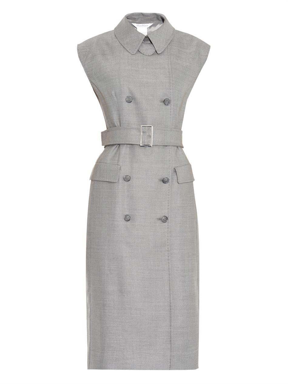 Lyst - Max Mara Sumatra Dress in Gray