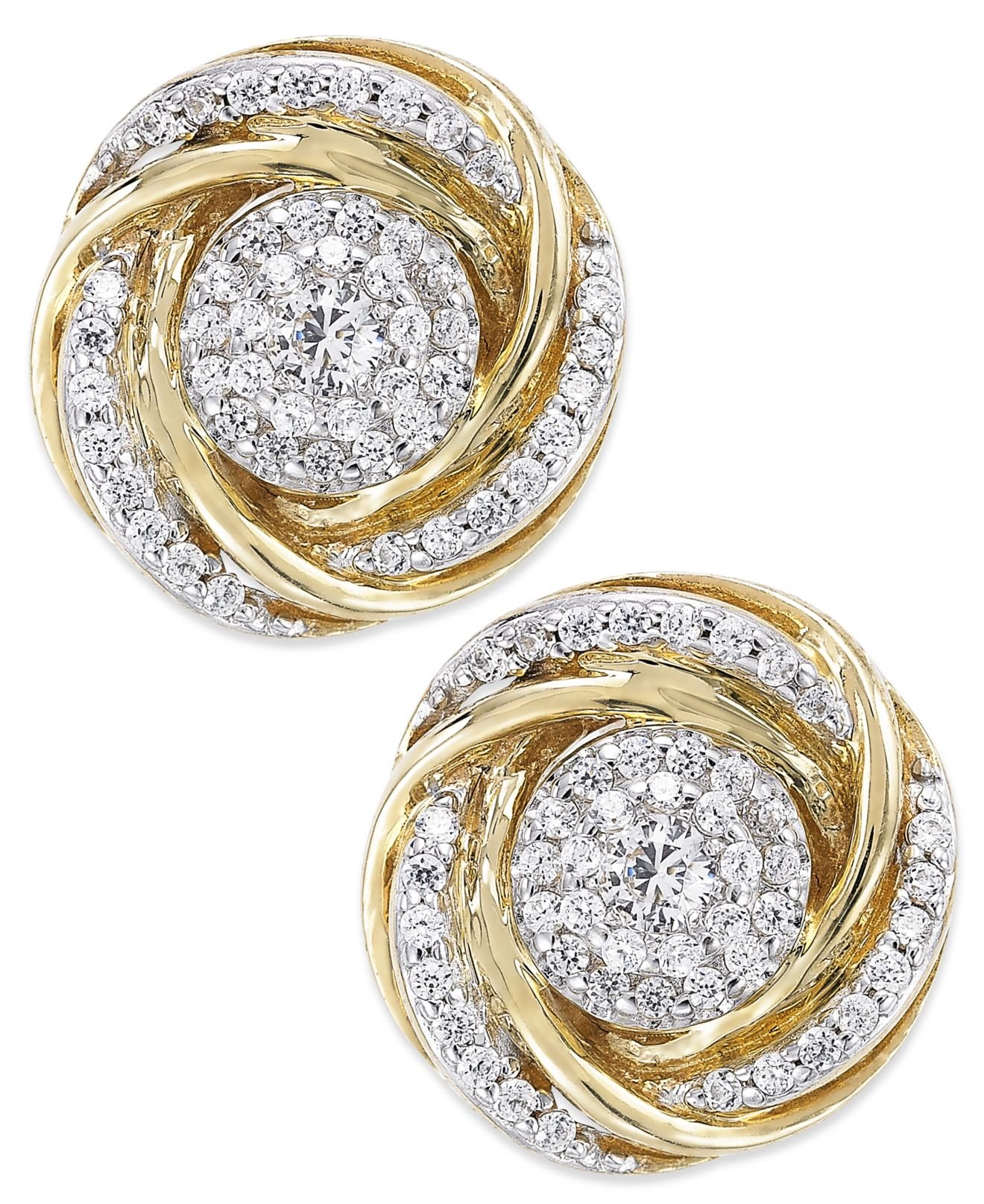 14K Gold Earrings Jcpenney - oma73la