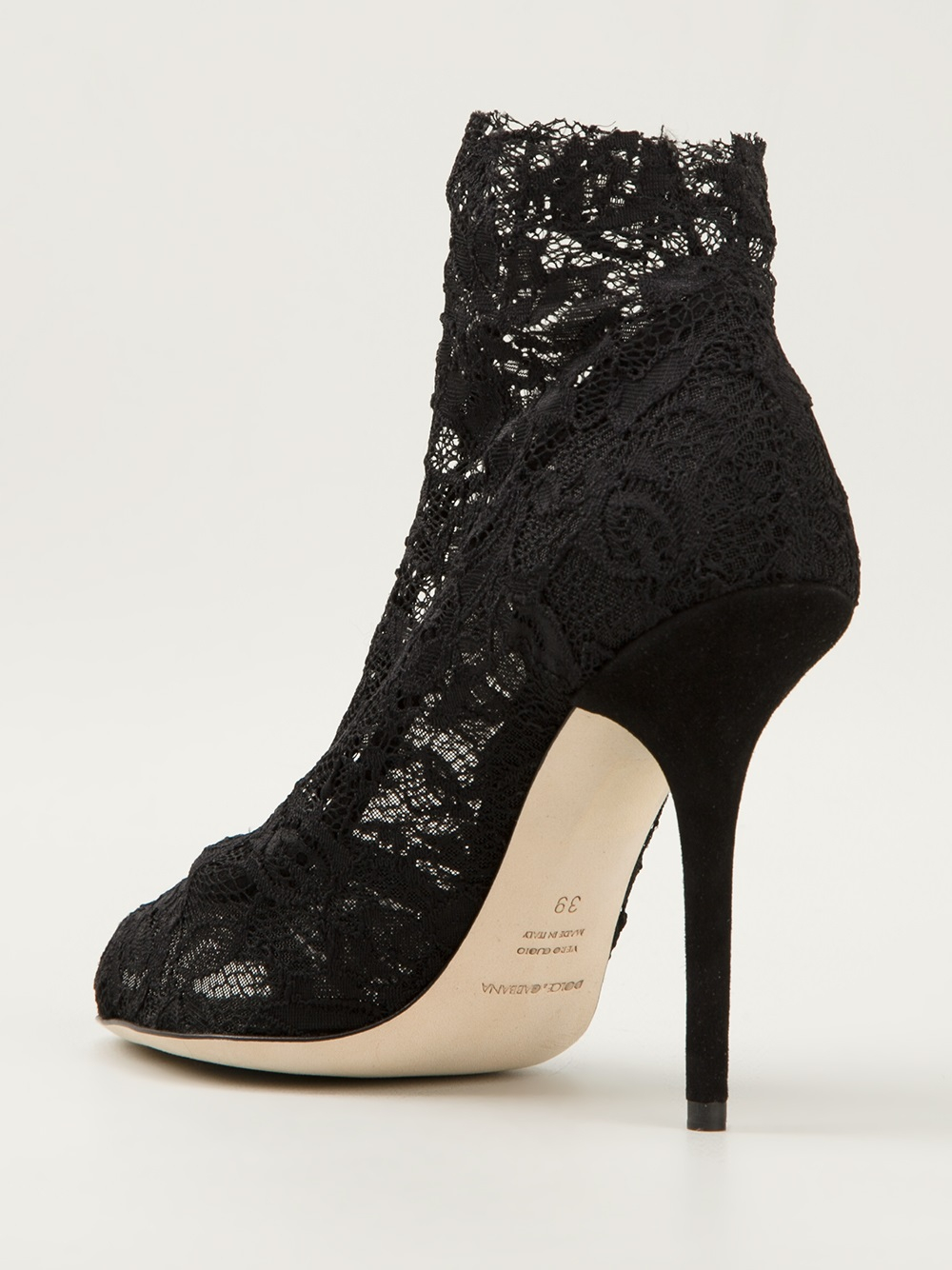dolce gabbana lace up boots