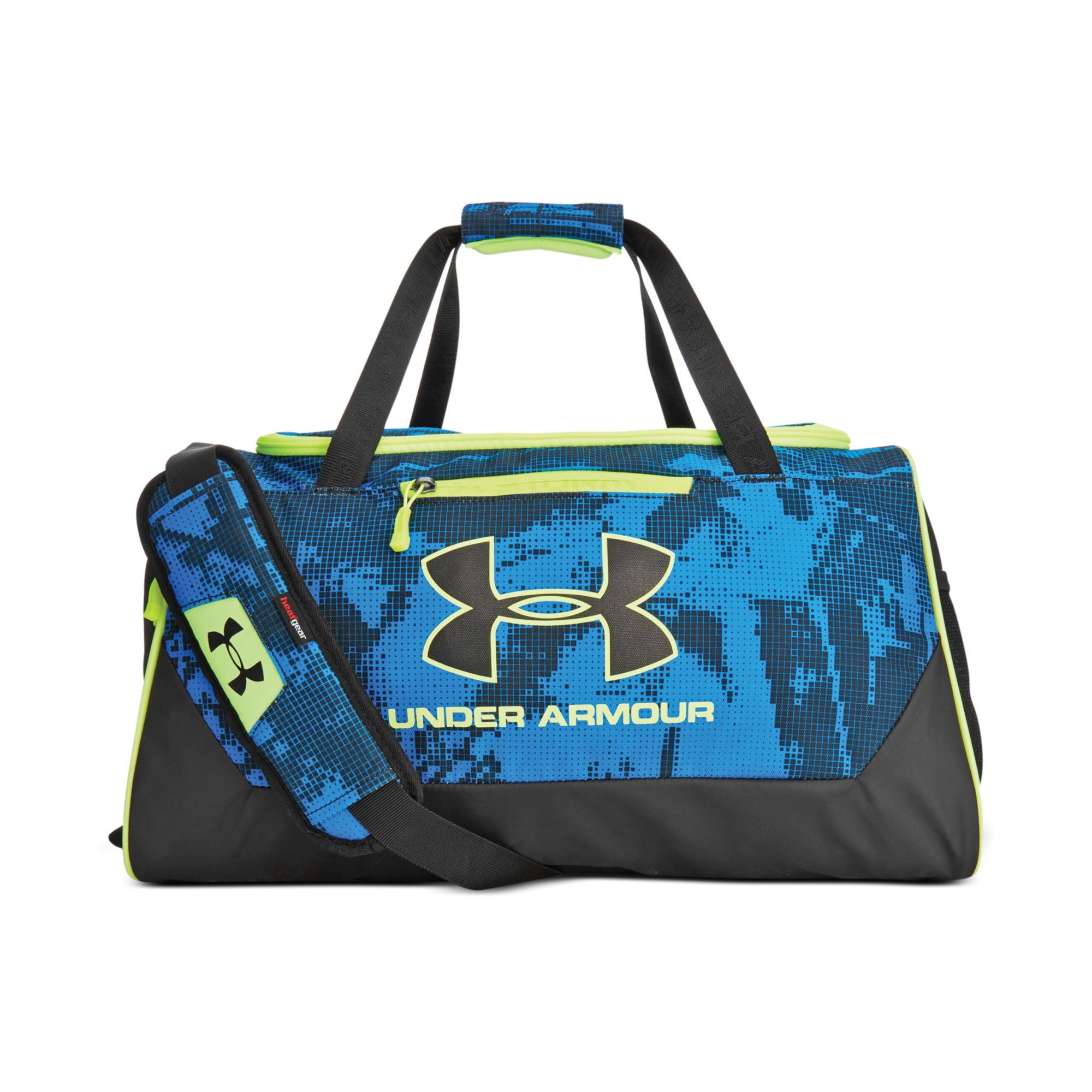 Lyst Under Armour Hustle Small Duffle Bag In Blue For Men Gallery