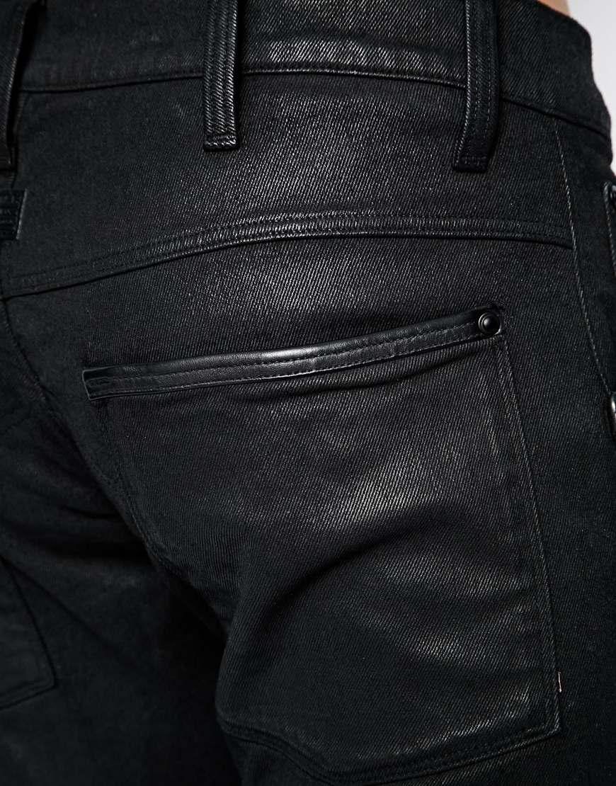 g star raw black jeans