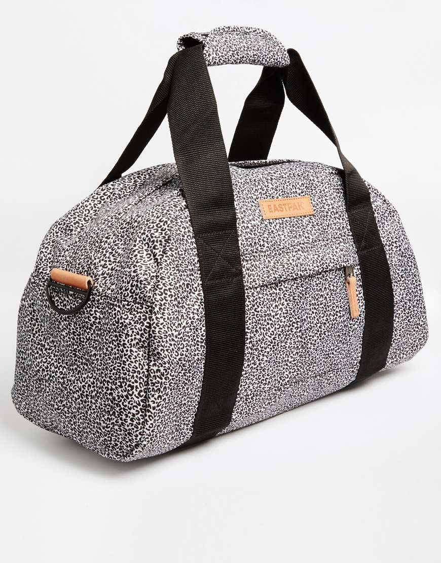 Lyst Eastpak Compact Travel Bag In Animal Print Gallery