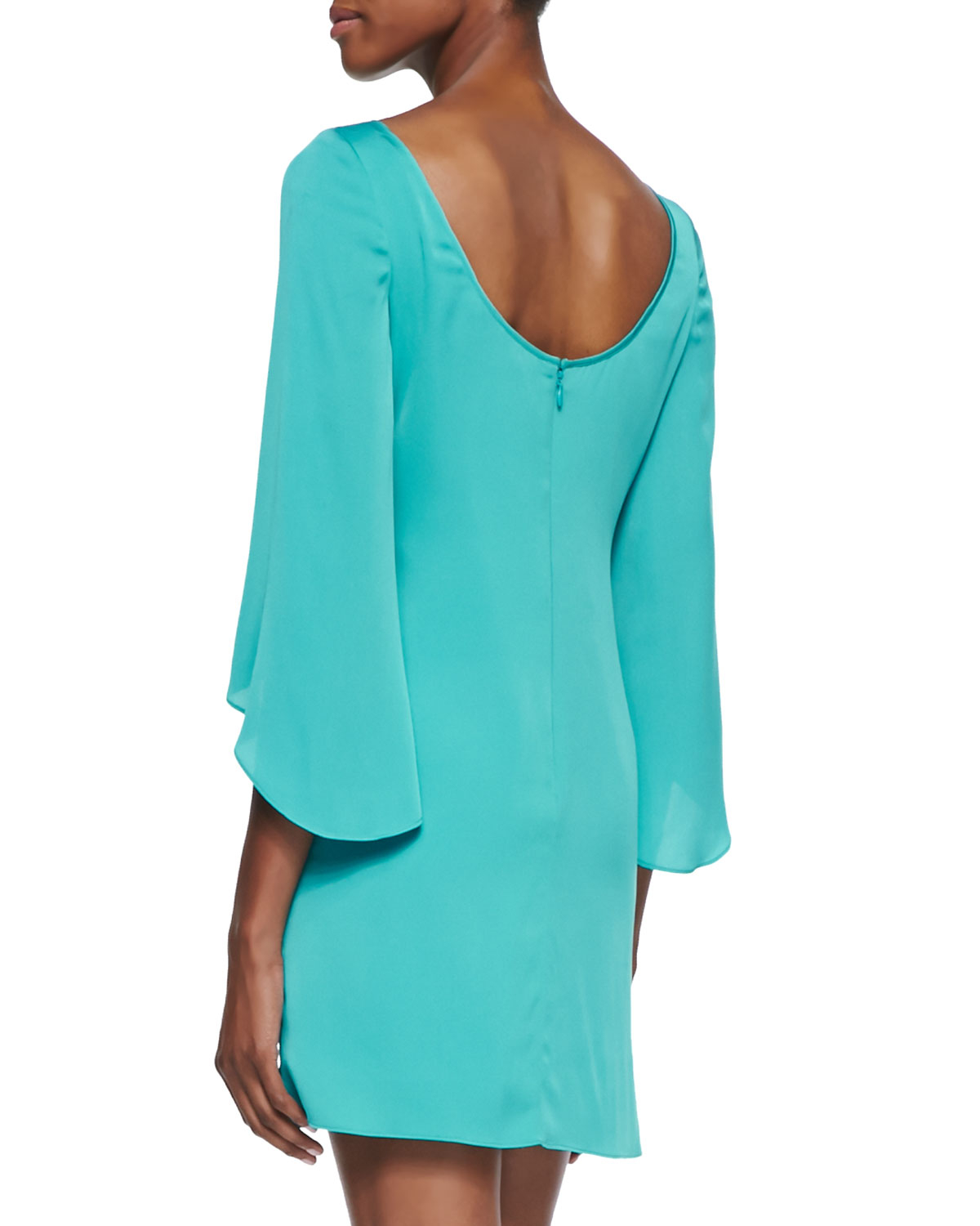 Lyst Milly ButterflySleeve Sheath Dress in Blue