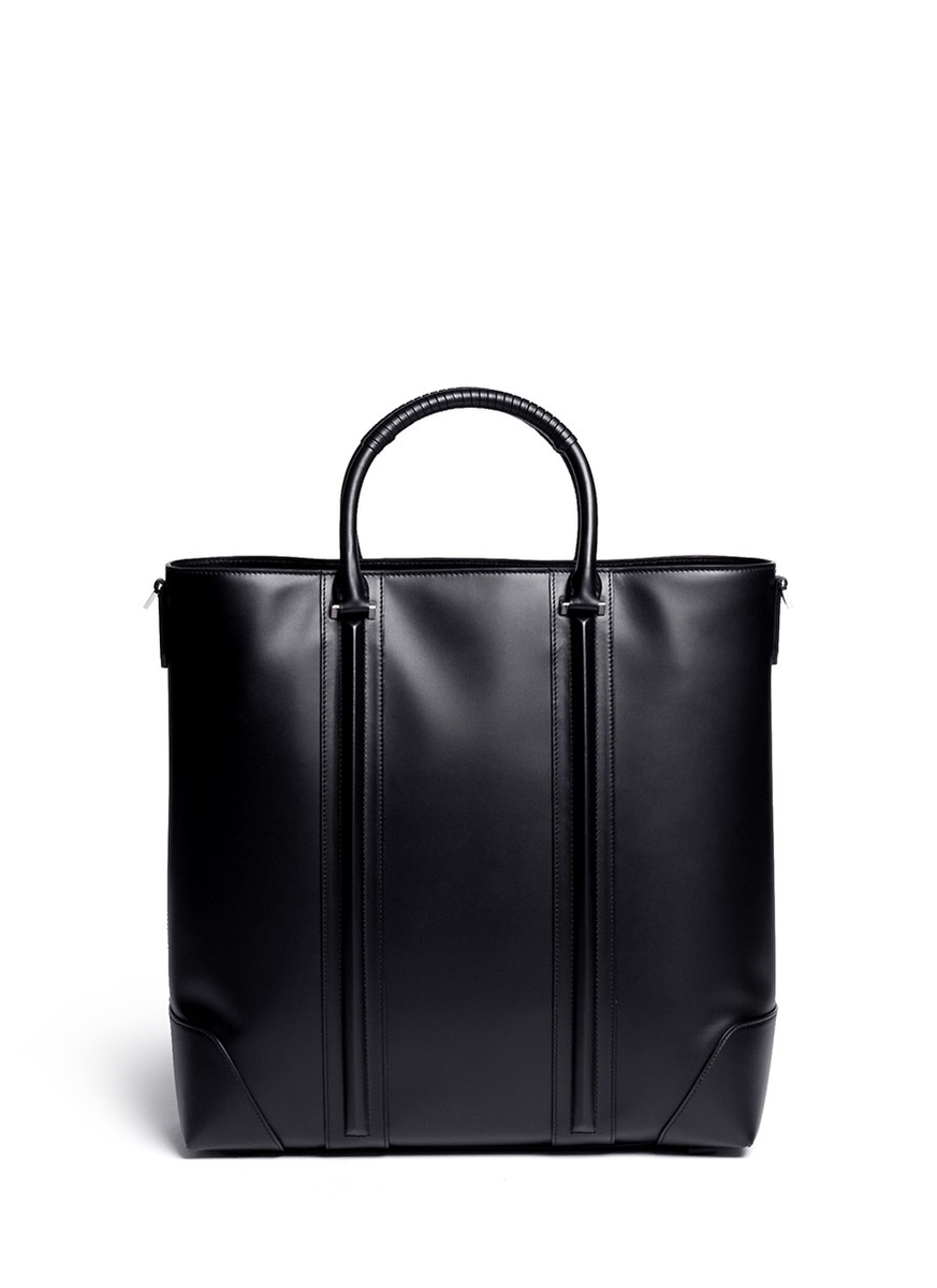 Lyst - Givenchy Leather Tote in Black for Men