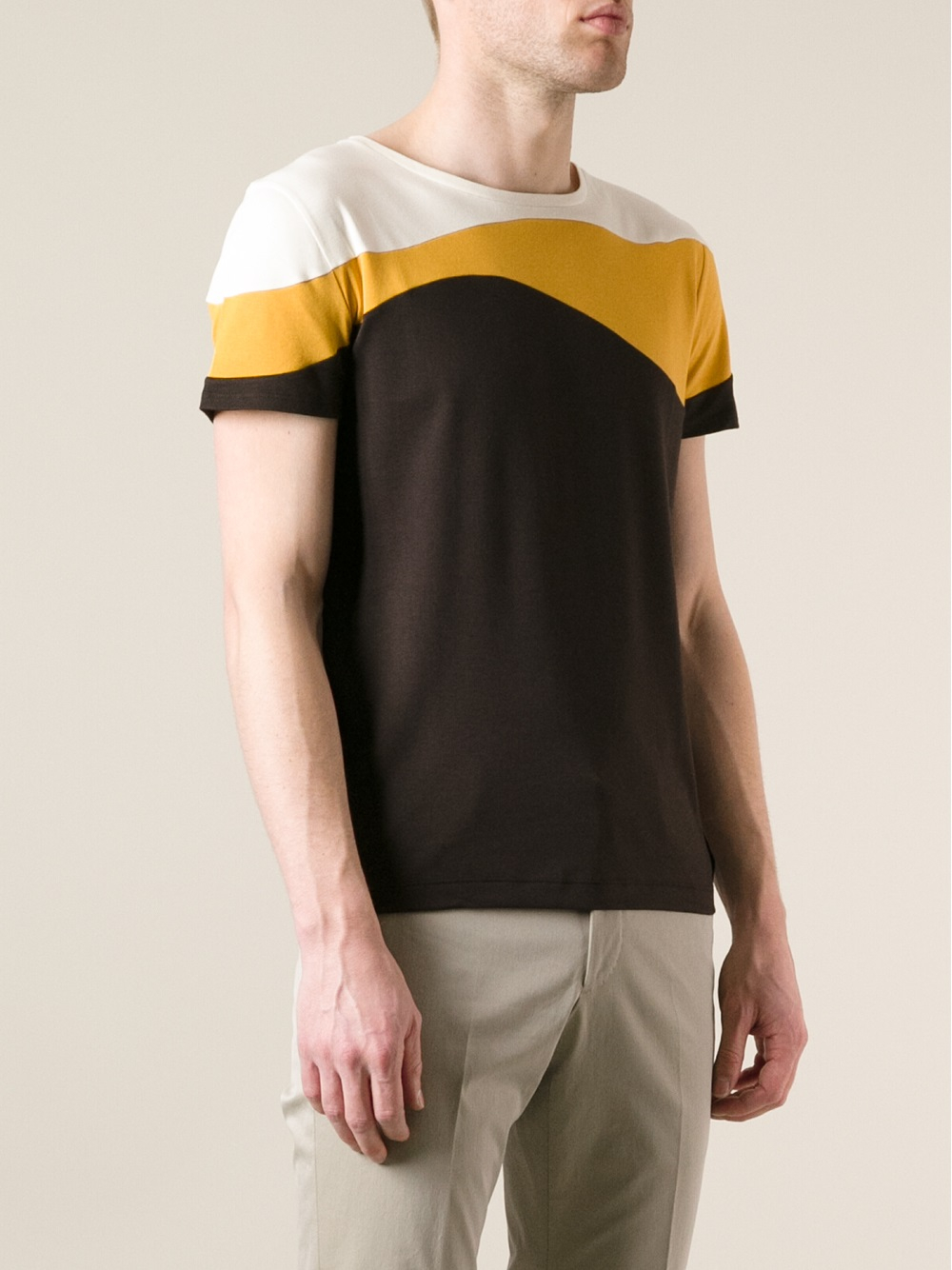 fendi t shirt yellow