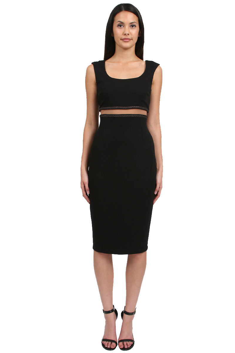 Bailey 44 Bardot Dress in Black | Lyst