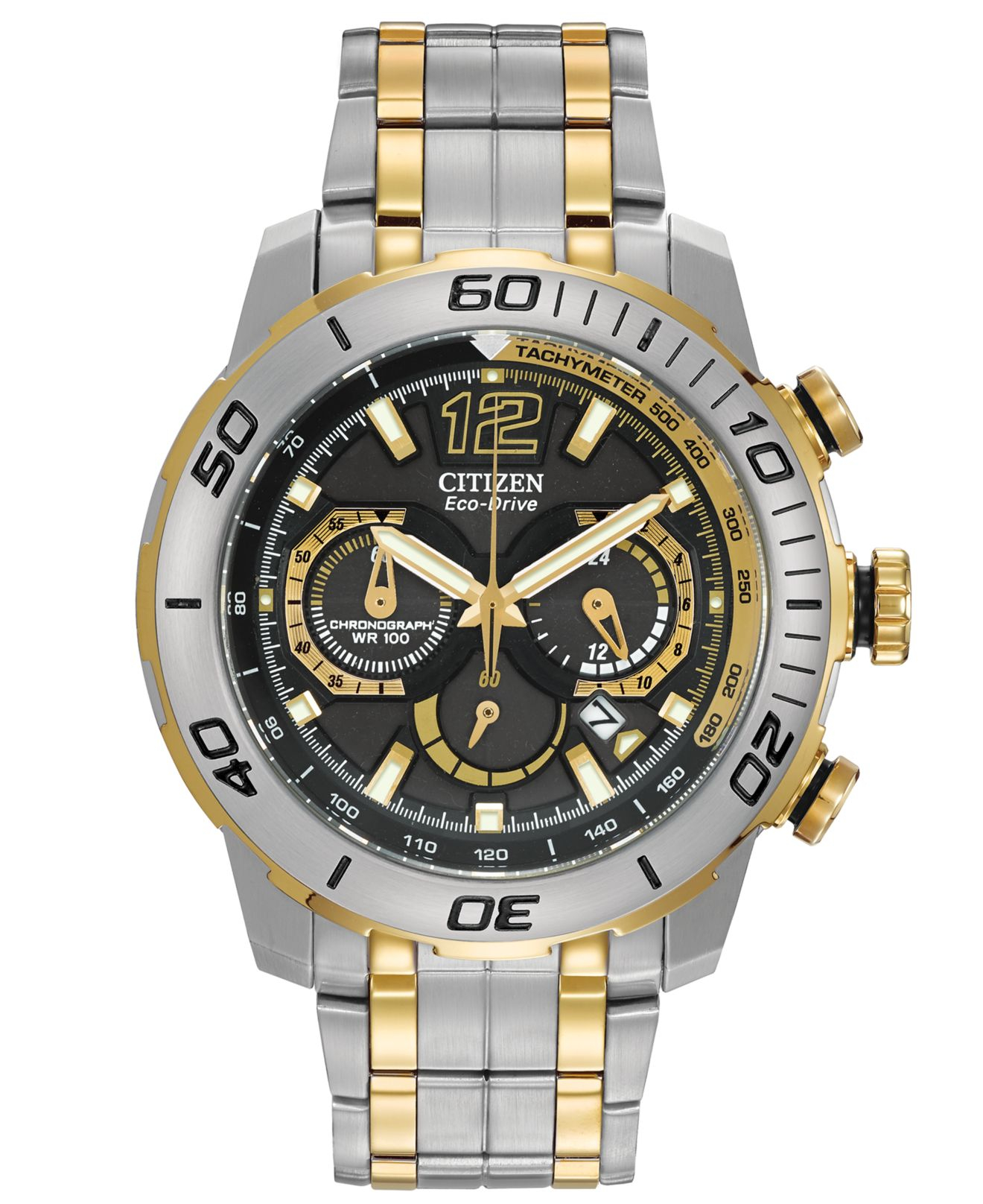 citizen two tone men's watch