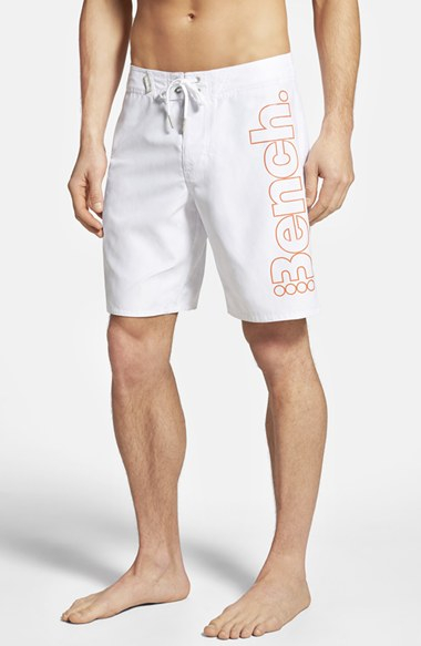 off white board shorts