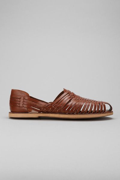 Urban Outfitters Huarache Leather Sandals in Brown for Men (TAN ...