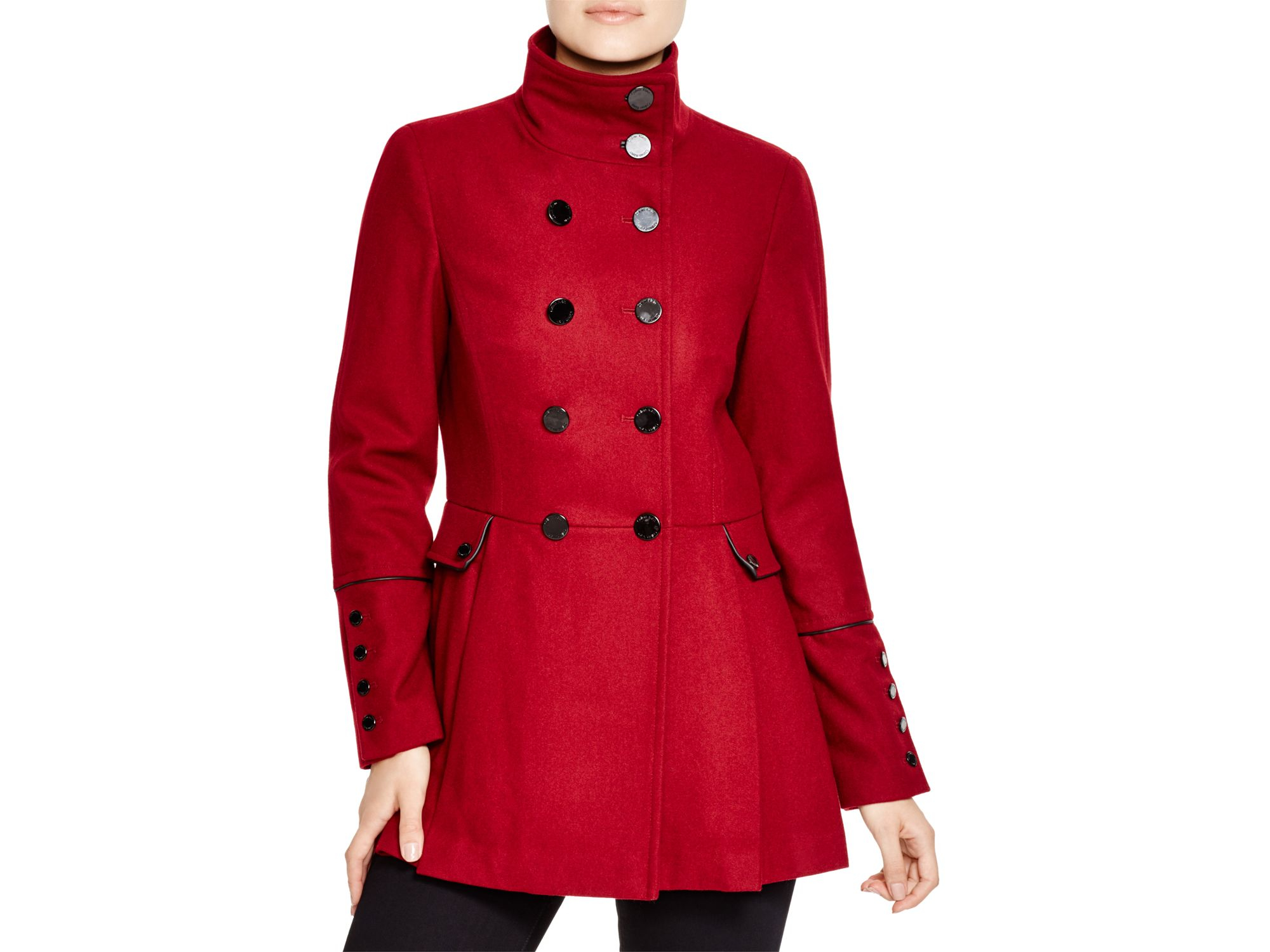 calvin klein ladies pea coat