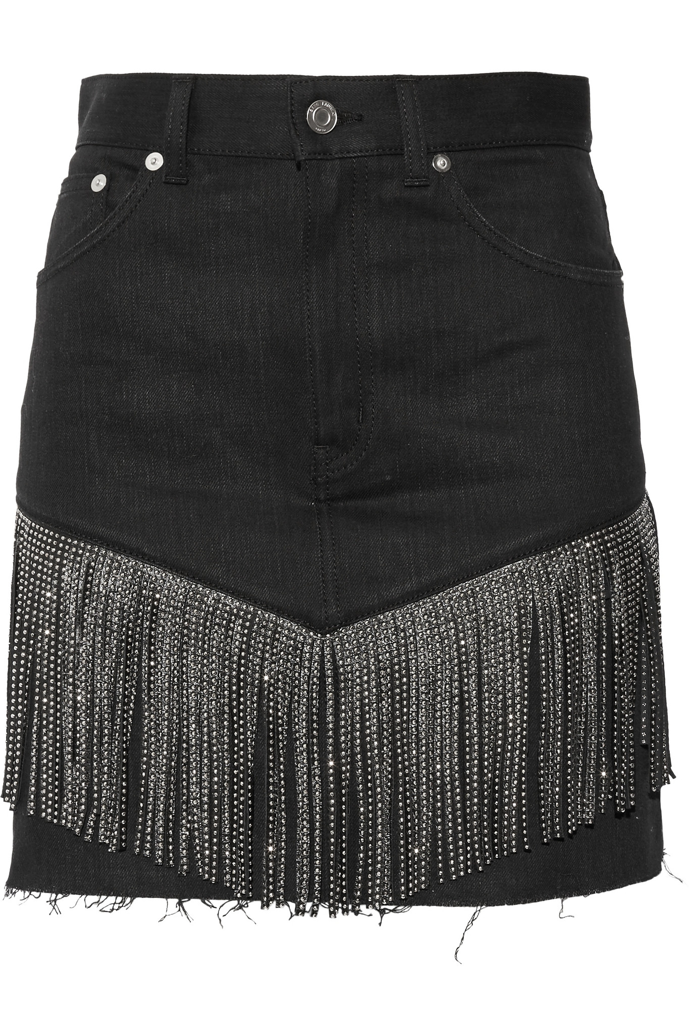 Recently viewed Shop black leather skirt at Neiman Marcus, where you will find free shipping on the latest in fashion from top designers. Skip To Main Content. FALL SHOP THE COLLECTIONS More Details Elie Tahari Zoey Studded-Hem Leather Skirt Details Elie Tahari