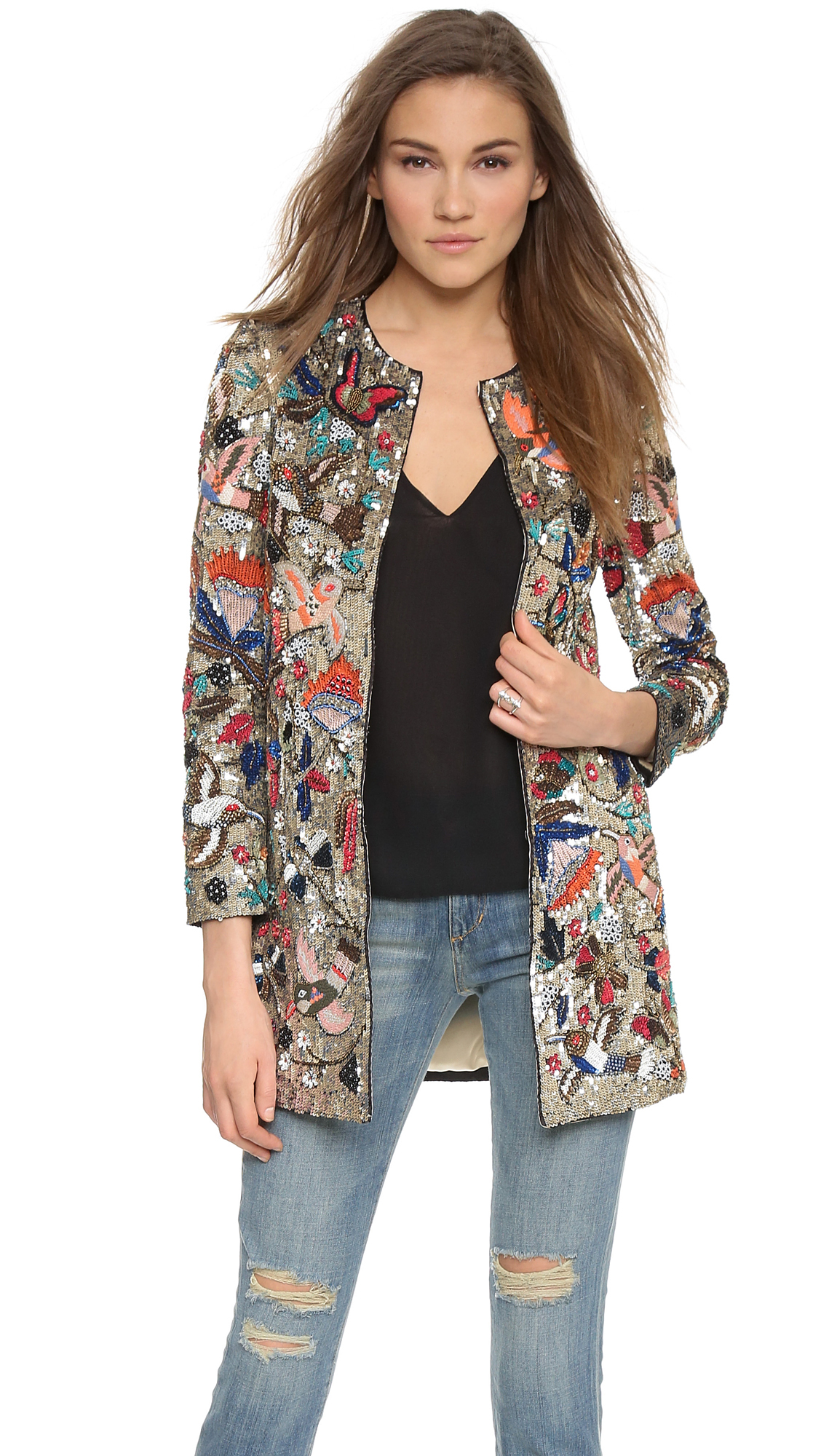 alice and olivia georgia jacket