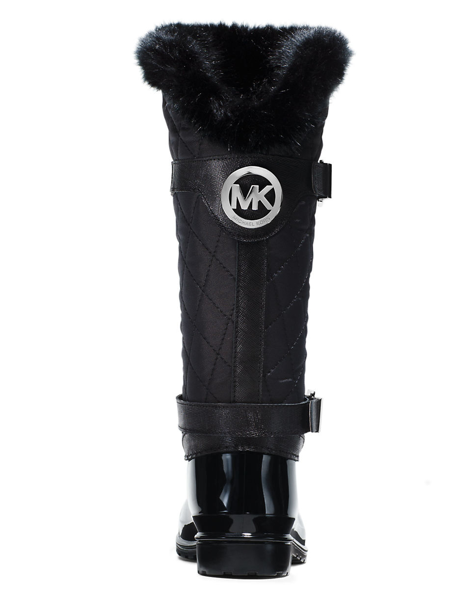 michael kors quilted rain boots