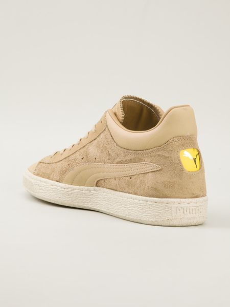Puma Classic Crafted Sneakers in Beige for Men (nude & neutrals) | Lyst