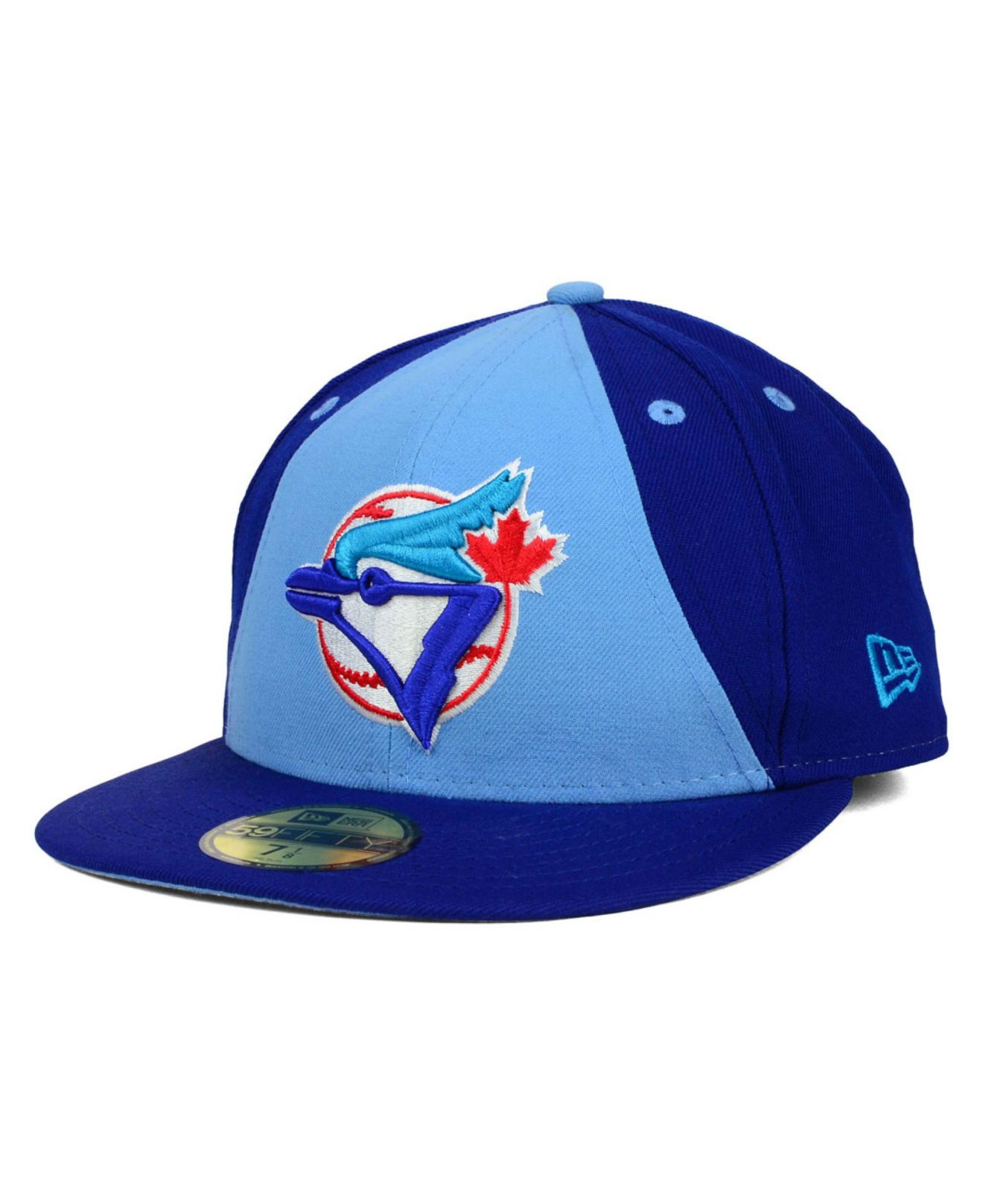 New Era Toronto Blue Jays Split Time 59Fifty Cap in Blue for Men ...