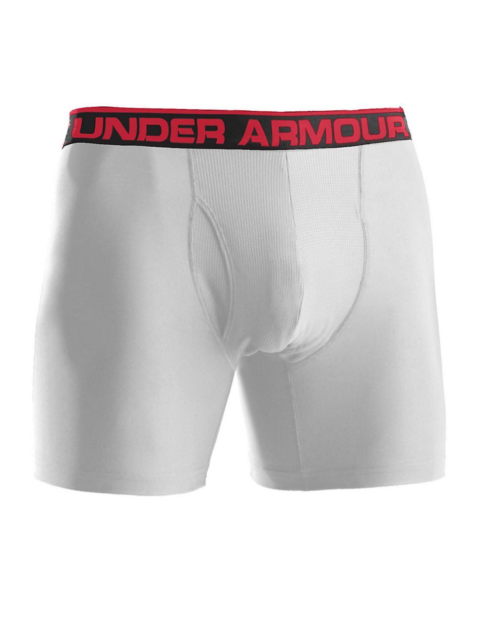 Under armour Original Boxerjock 6 Inch Boxer Briefs in White for Men | Lyst
