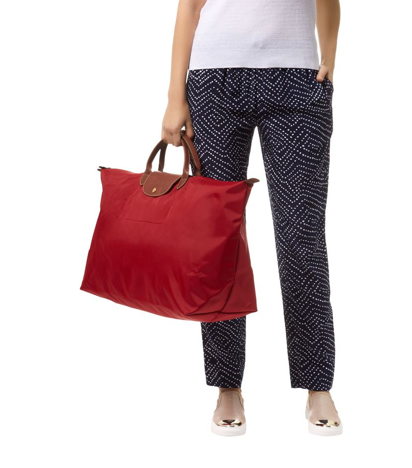 Longchamp Le Pliage Extra Large Travel Bag In Red Lyst