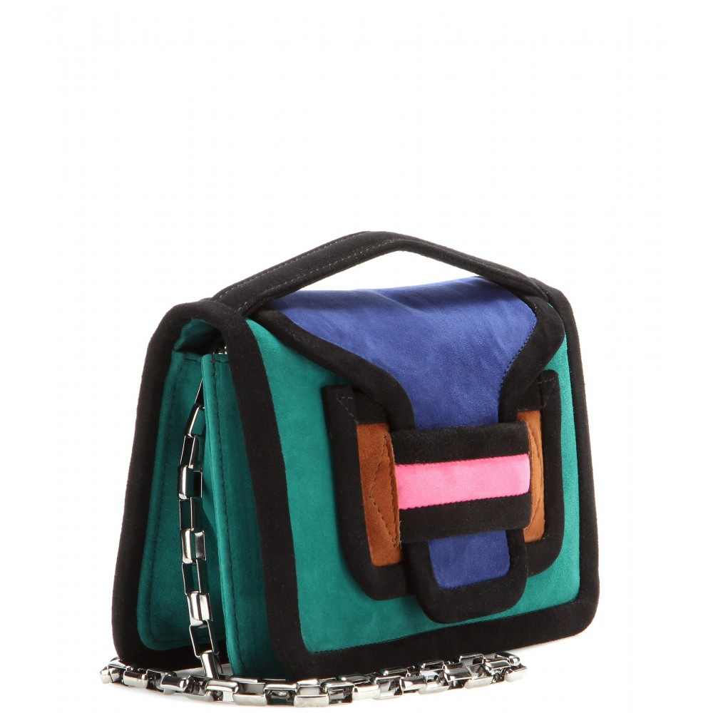 Lyst Pierre Hardy Bag 61 Suede Clutch Gallery