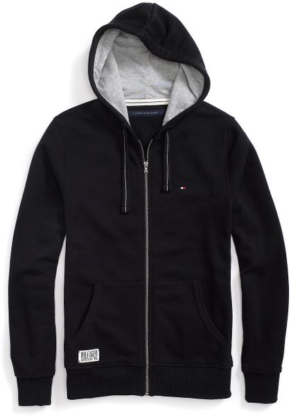 Tommy Hilfiger Classic Hoodie in Black for Men (DEEP BLACK) | Lyst