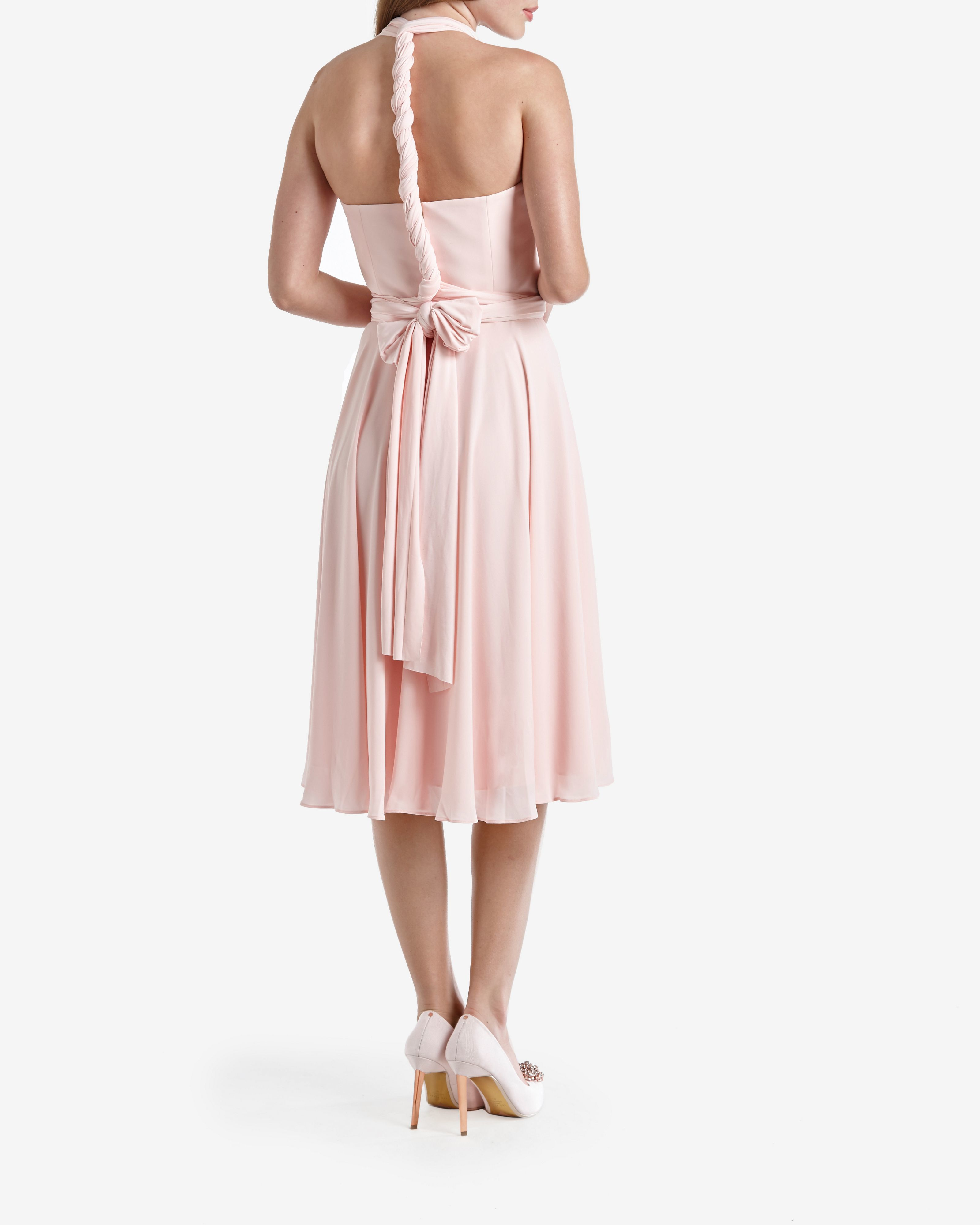 Ted baker Elira Multiway Wrap Ballerina Dress in Pink | Lyst