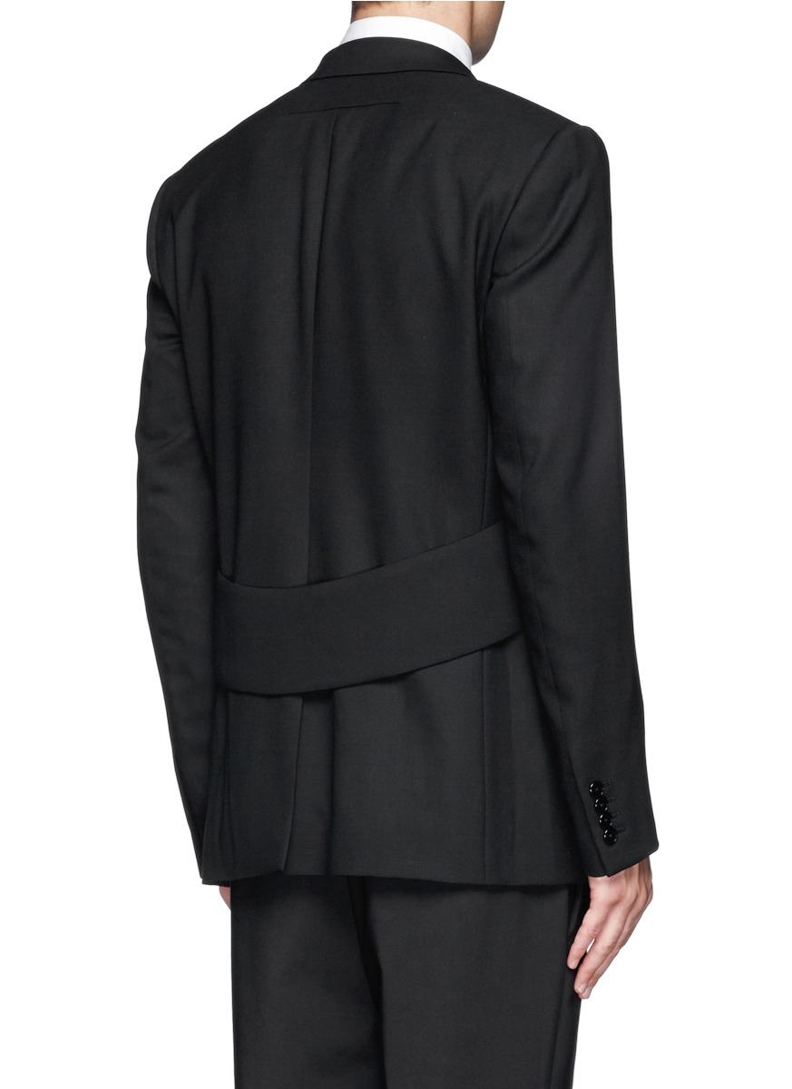 Givenchy Decorative Sash Tuxedo Jacket in Black for Men - Lyst