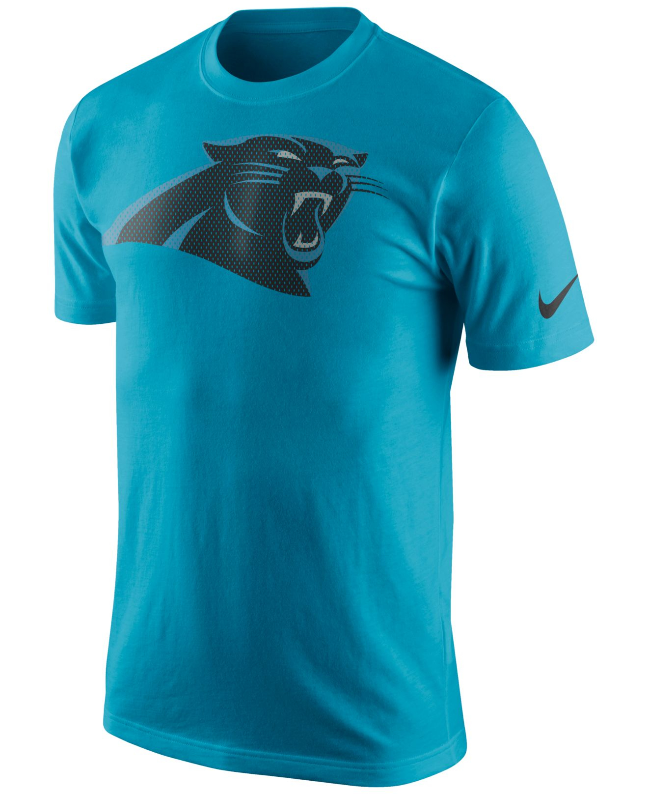 Lyst - Nike Men's Carolina Panthers Mesh Logo T-shirt in Blue for Men