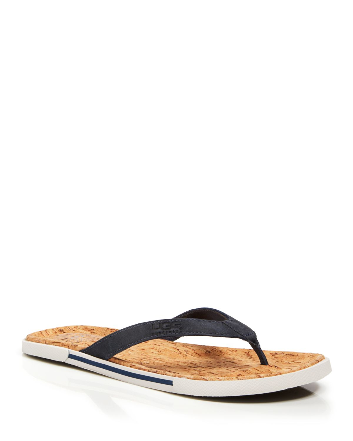 ugg australia men's bennison leather flip flops ugg australia men's bennison leather flip flops