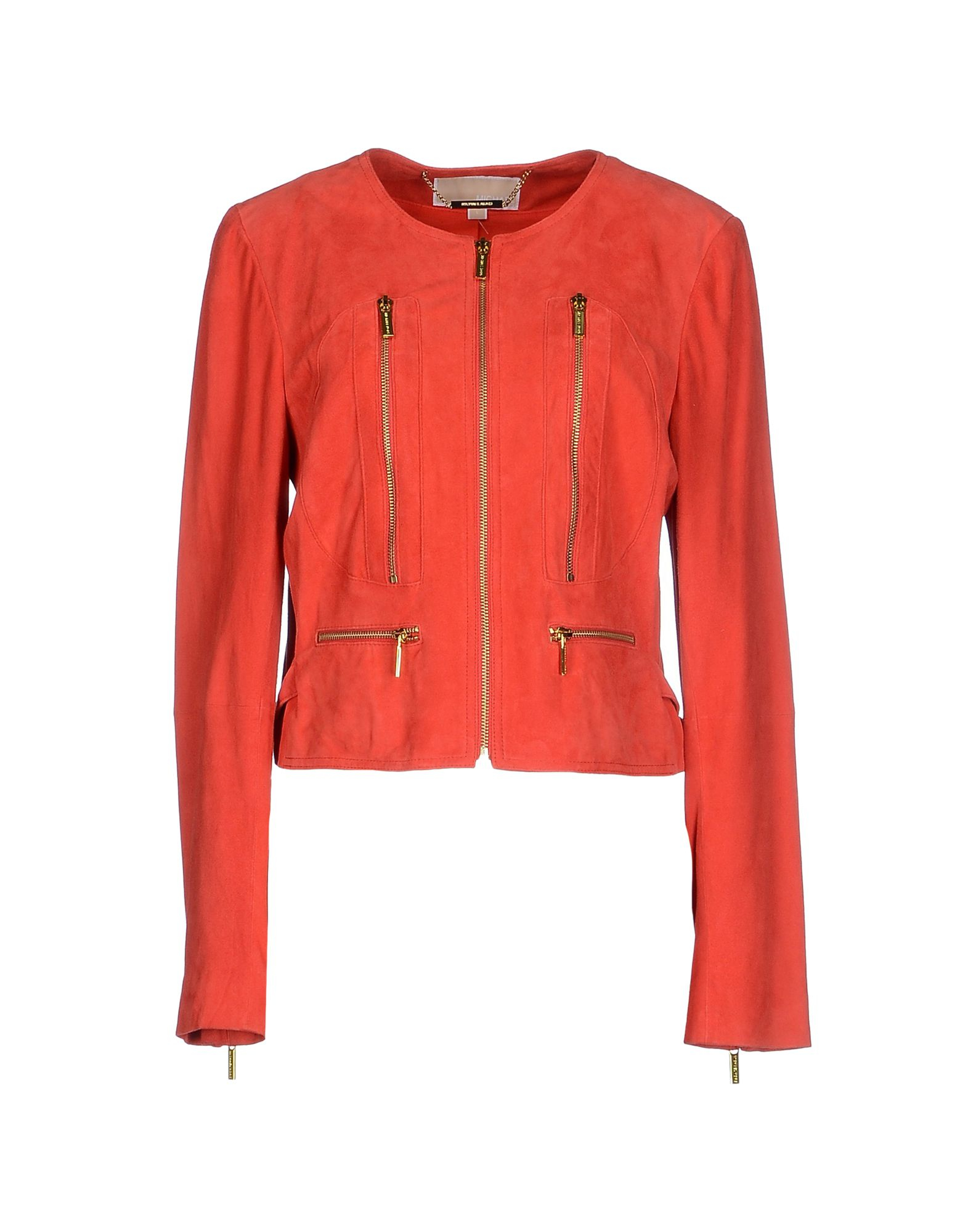 Michael michael kors Jacket in Red Lyst