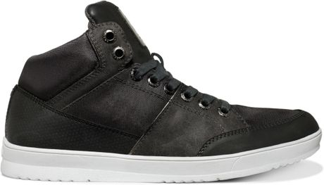 Guess Men'S Shoes, Thyme Hi-Top Sneakers in Black for Men (Black (970 ...