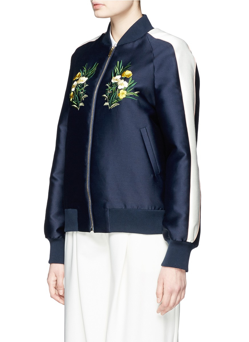 stella mccartney floral jacket