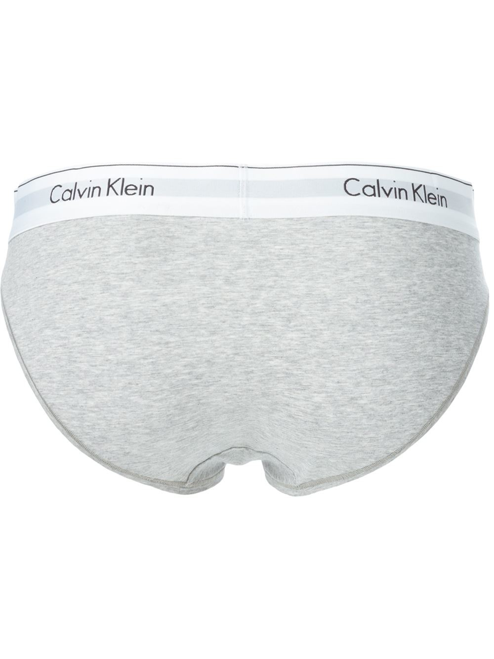 calvin klein logo waistband jogger in grey