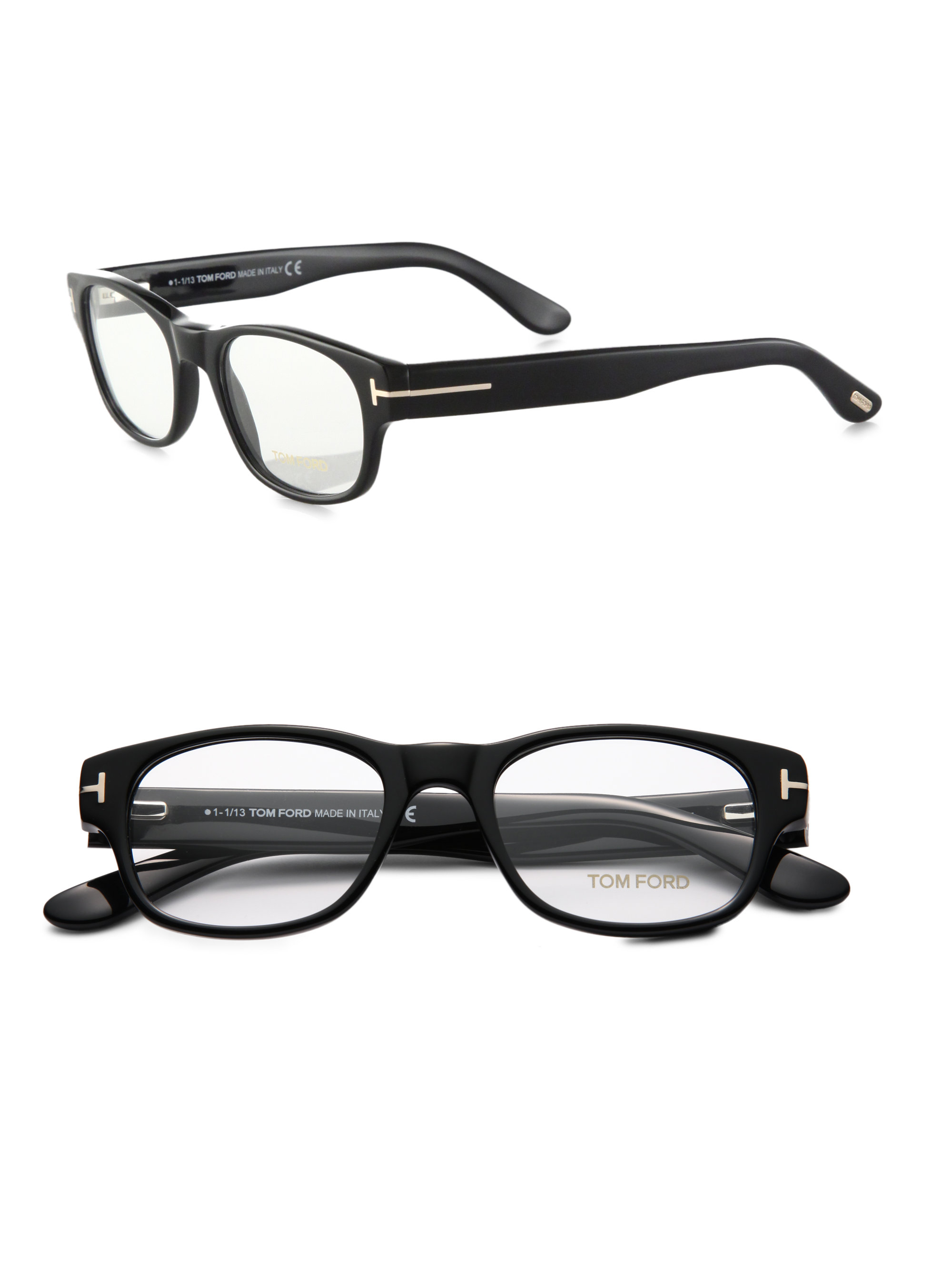 Tom ford 5276 Optical Frames With Clip in Black for Men | Lyst