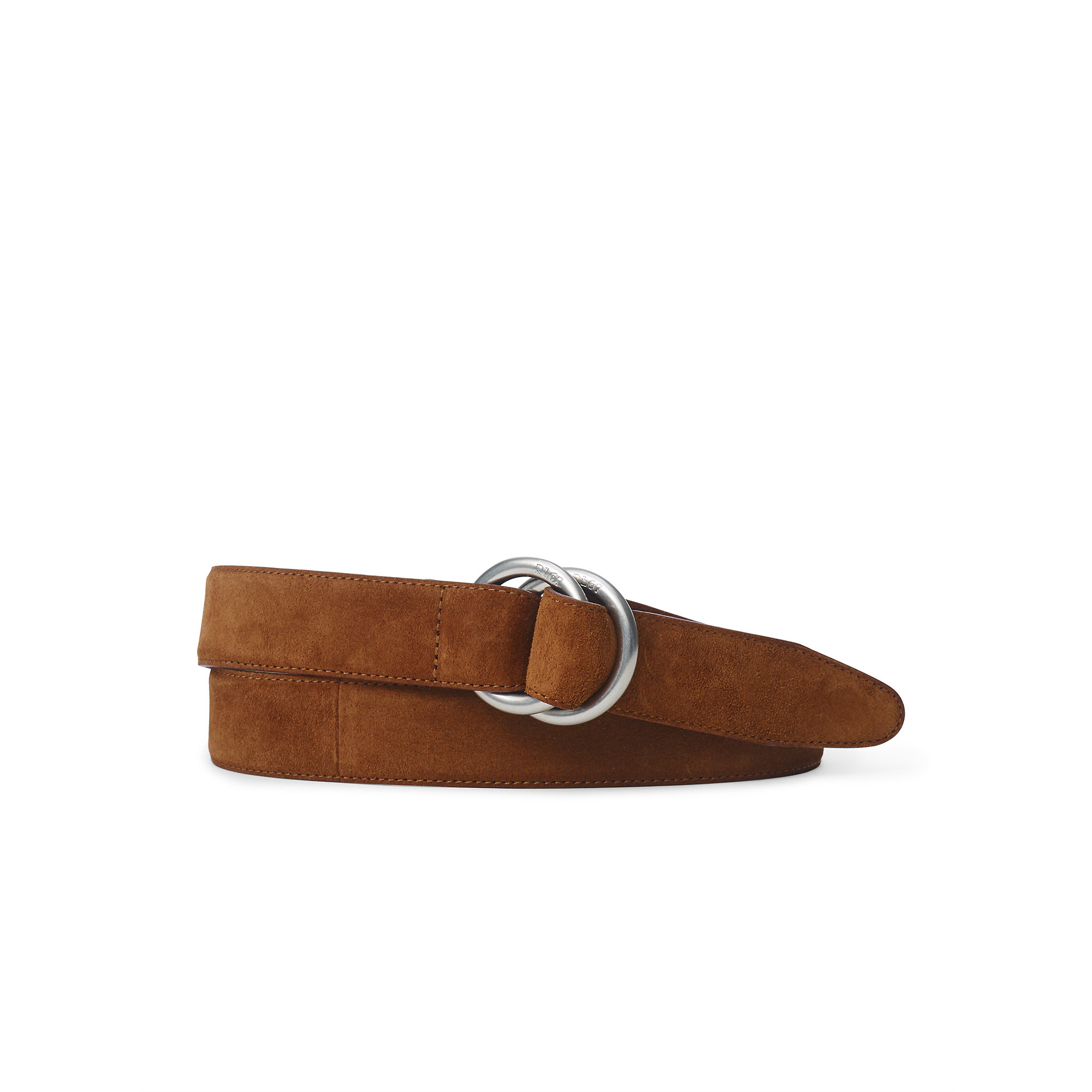 Polo ralph lauren O-ring Suede Belt in Brown for Men | Lyst