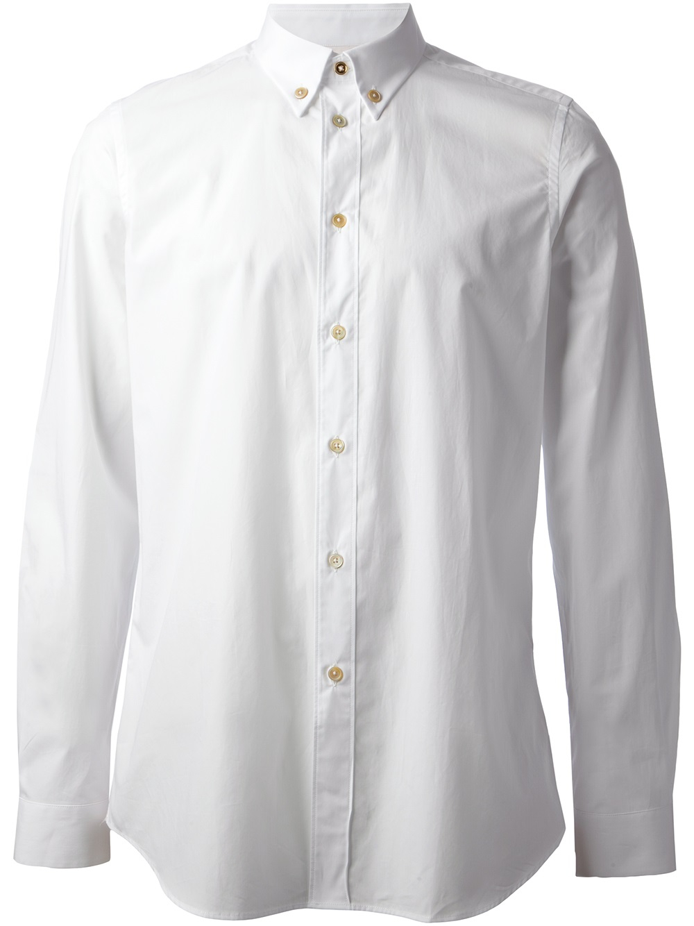 Download Lyst - Paul Smith Button Down Shirt in White for Men
