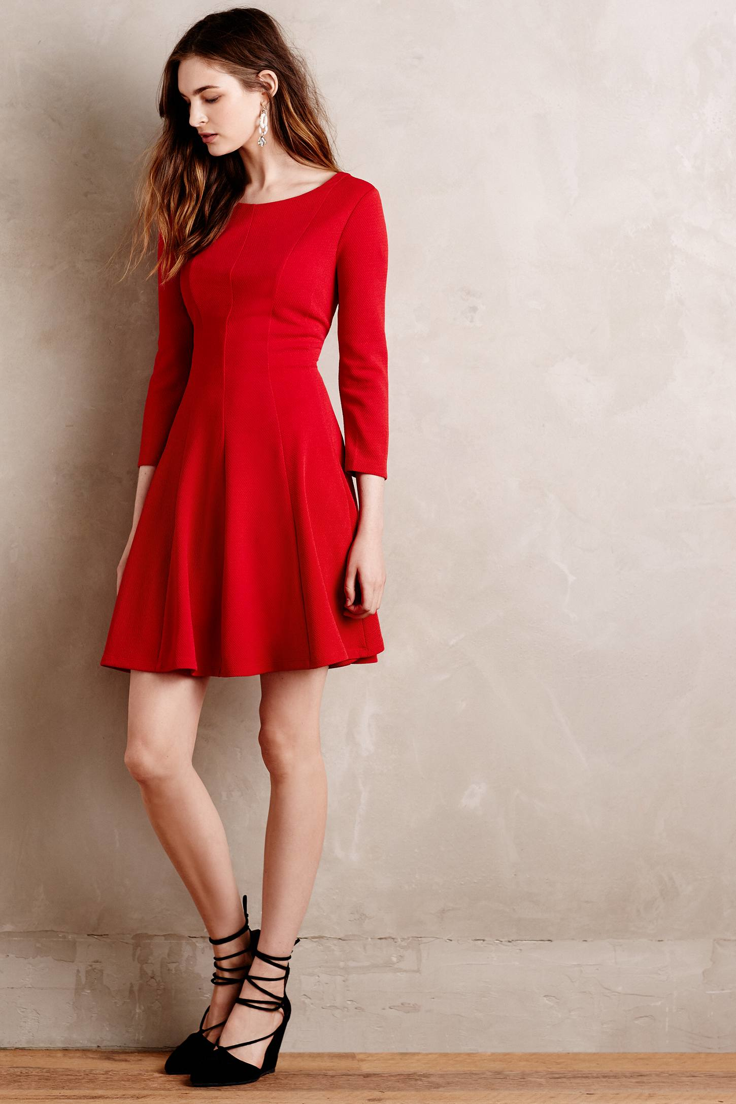 Lyst Sunday In Brooklyn Crosstown Dress in Red