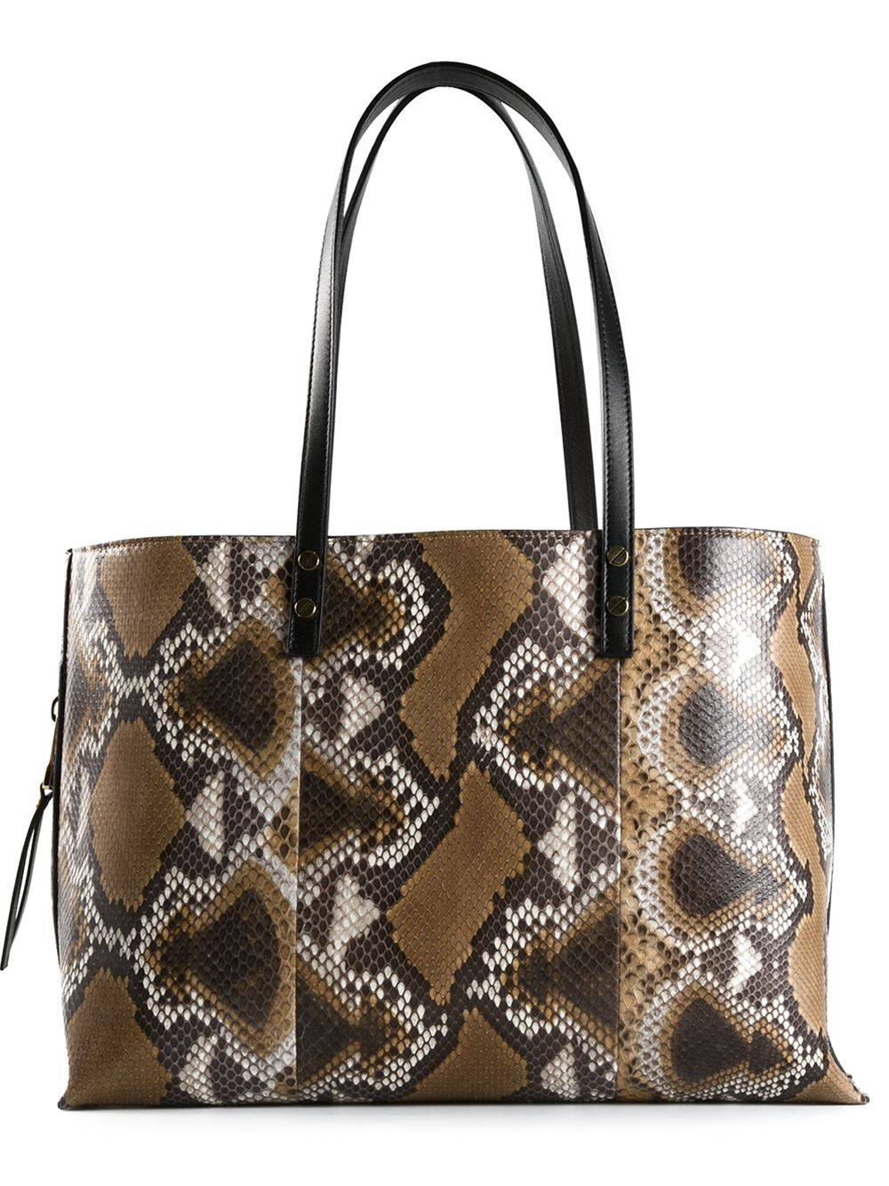 Chlo \u0026#39;Dilan\u0026#39; Shopper Tote in Brown | Lyst