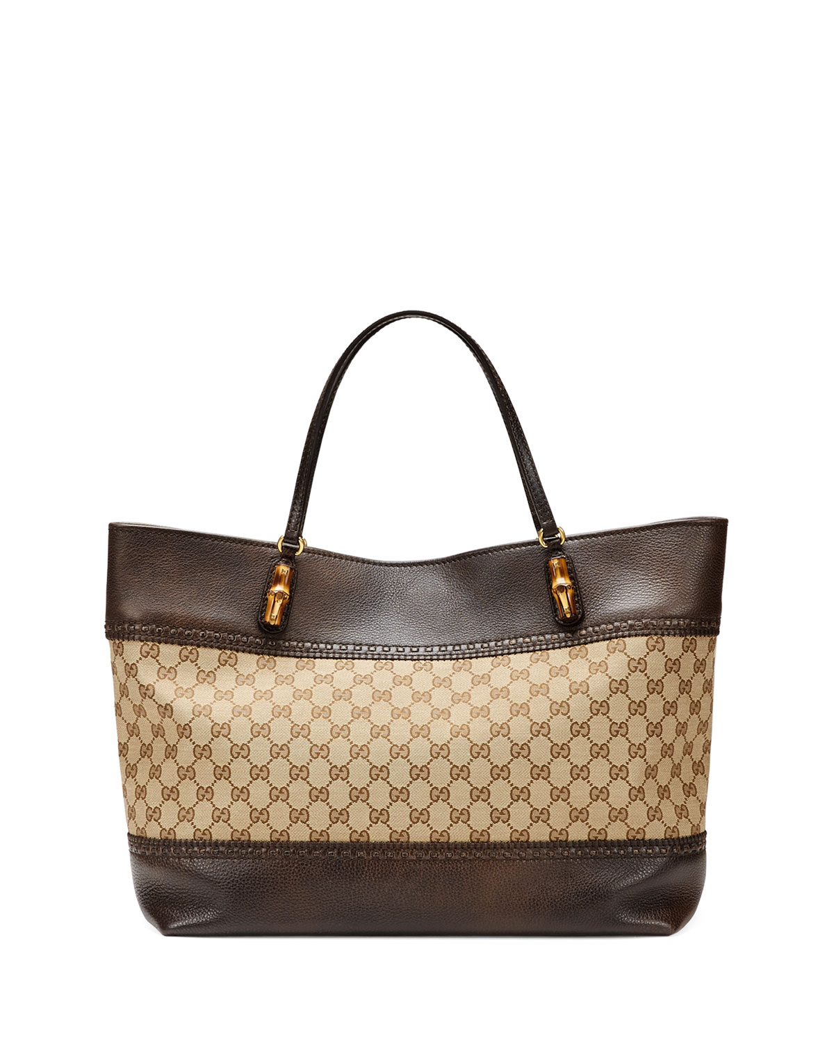 Lyst - Gucci Laidback Crafty Original Gg Canvas Tote Bag in Brown