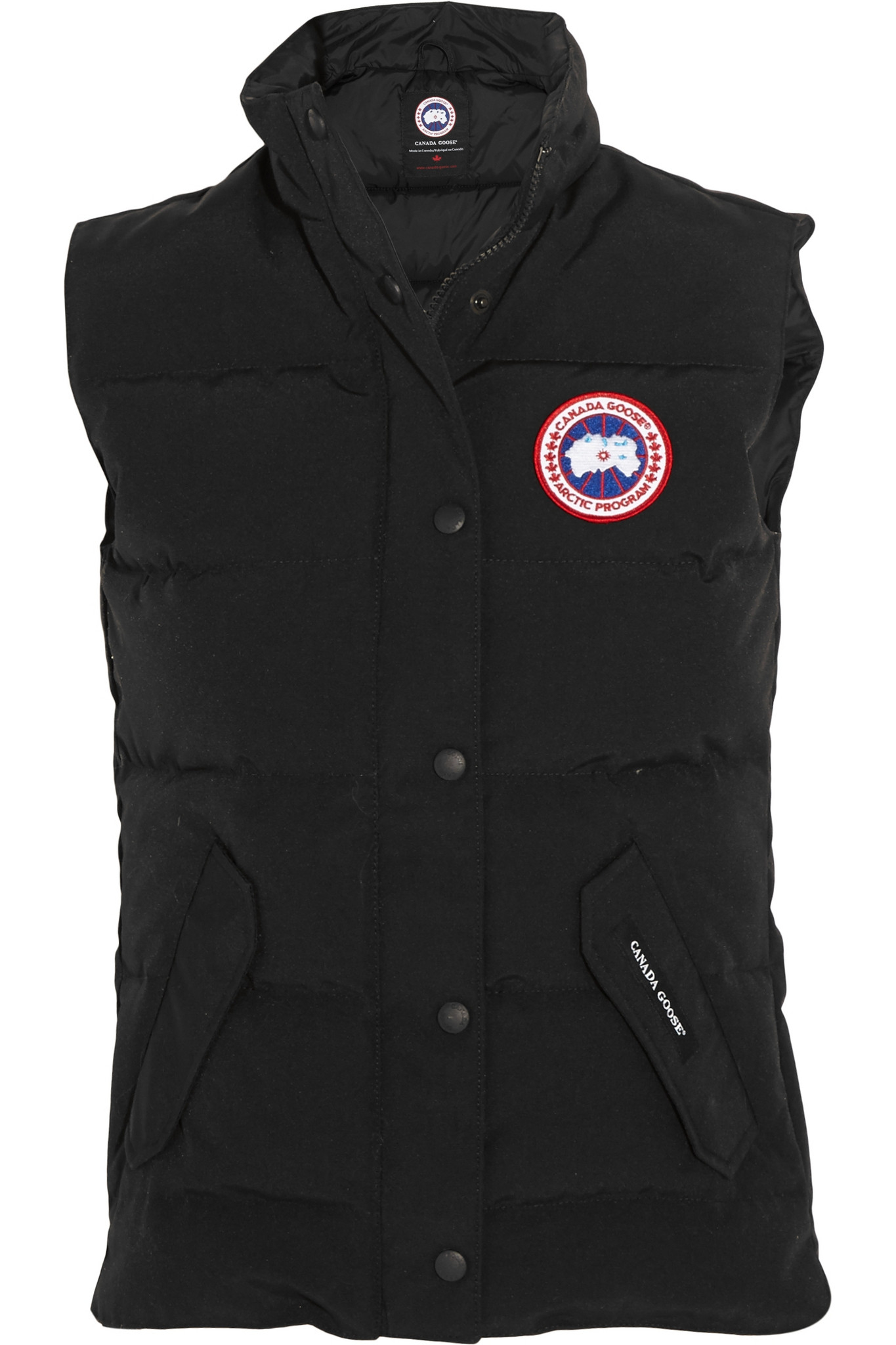 Canada Goose Freestyle Shell-twill Down Gilet in Black - Lyst