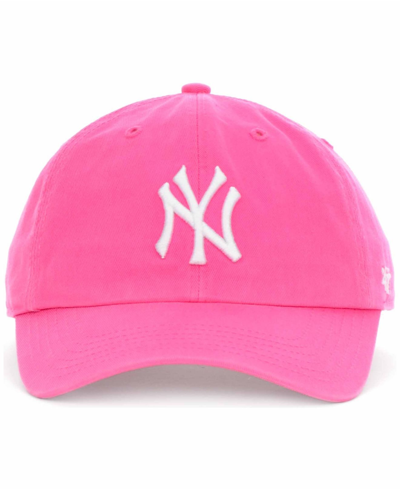 Yankees womens baseball cap w with woven fabric