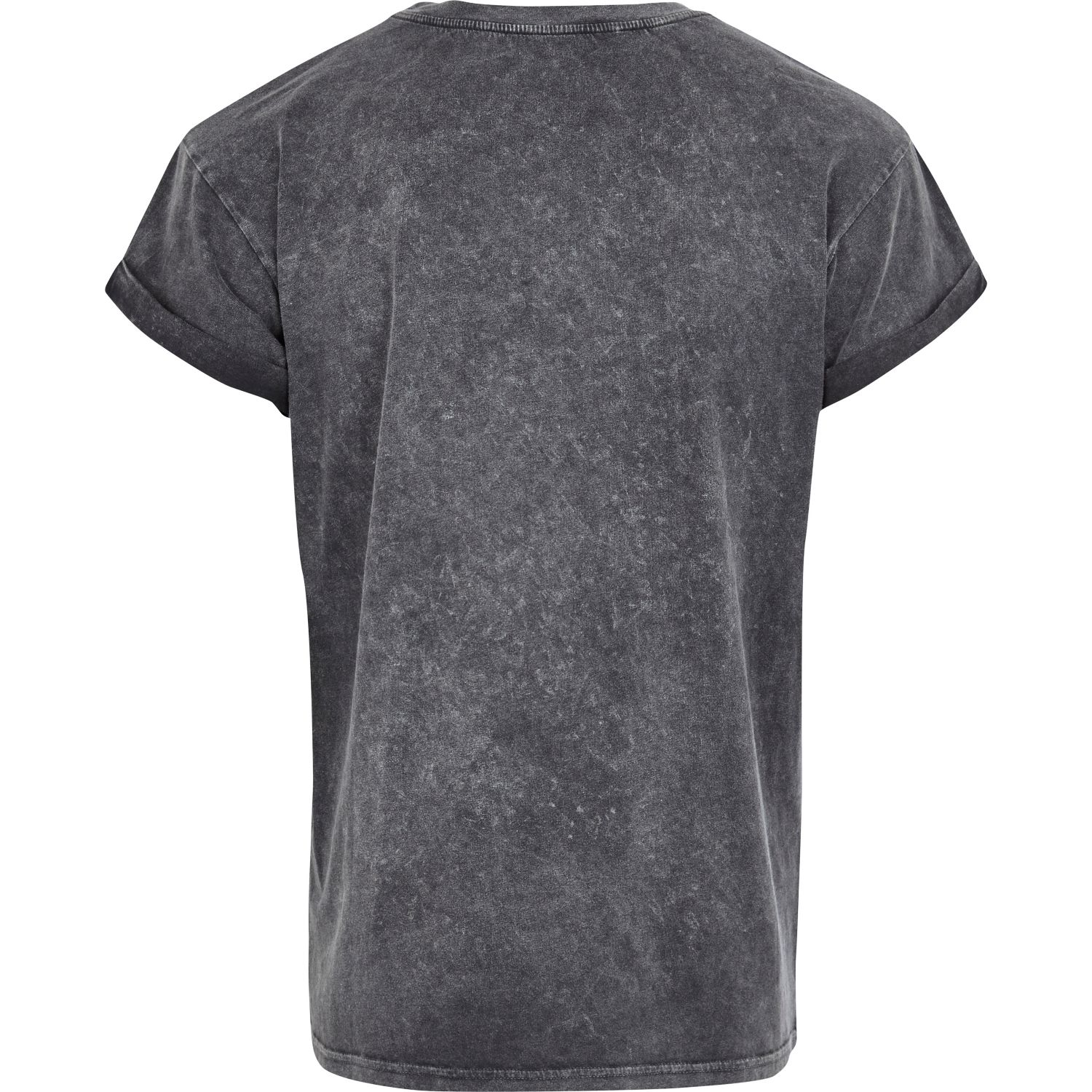 Lyst River Island Dark Grey Acid Wash Tshirt in Gray for Men