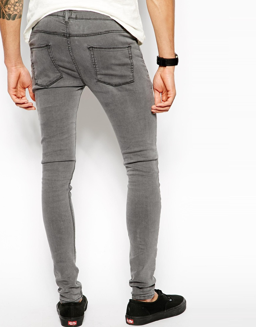 smoke grey jeans