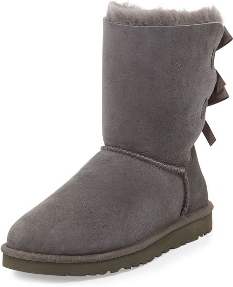 short gray uggs with bows short gray uggs with bows
