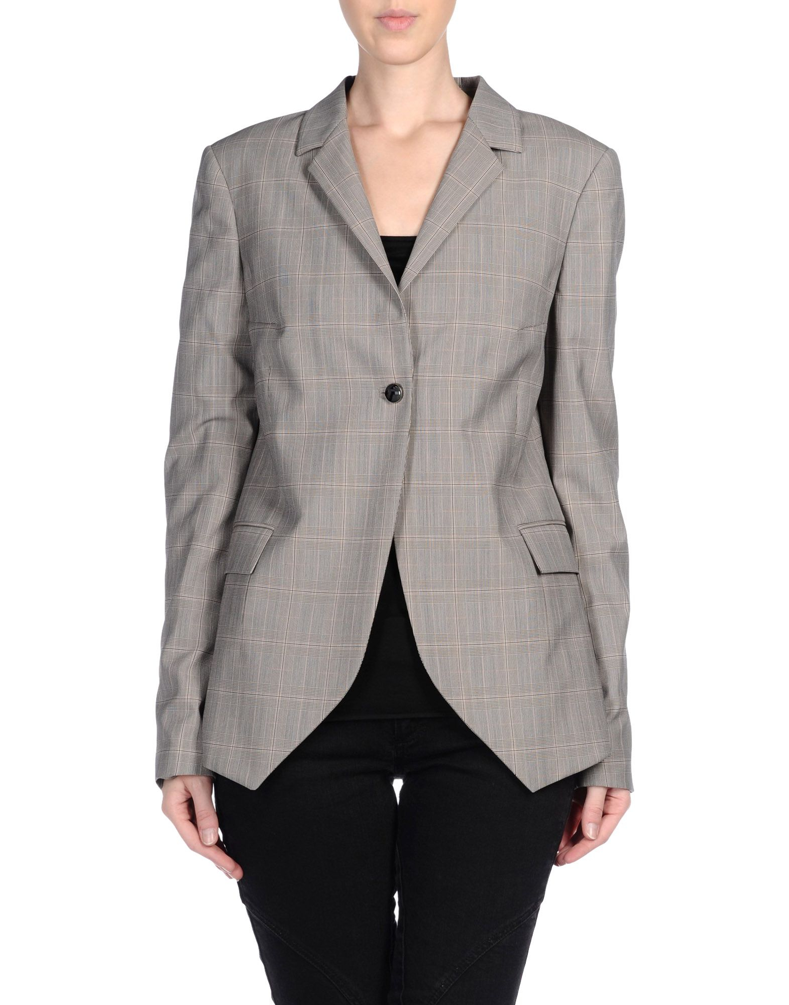 K by Karl Lagerfeld | Gray Blazer | Lyst