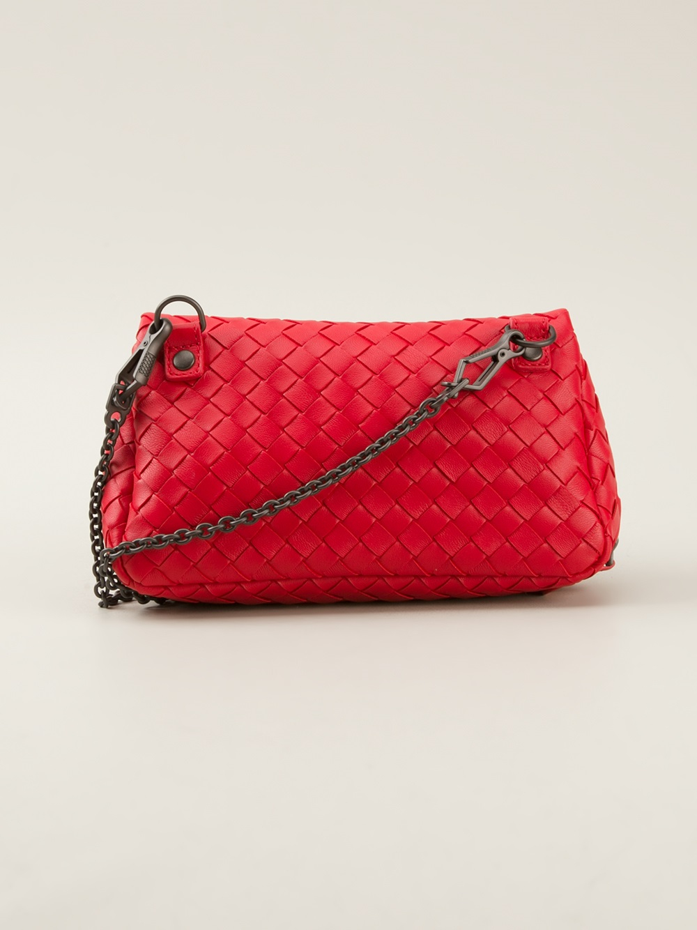 bottega veneta wallet red