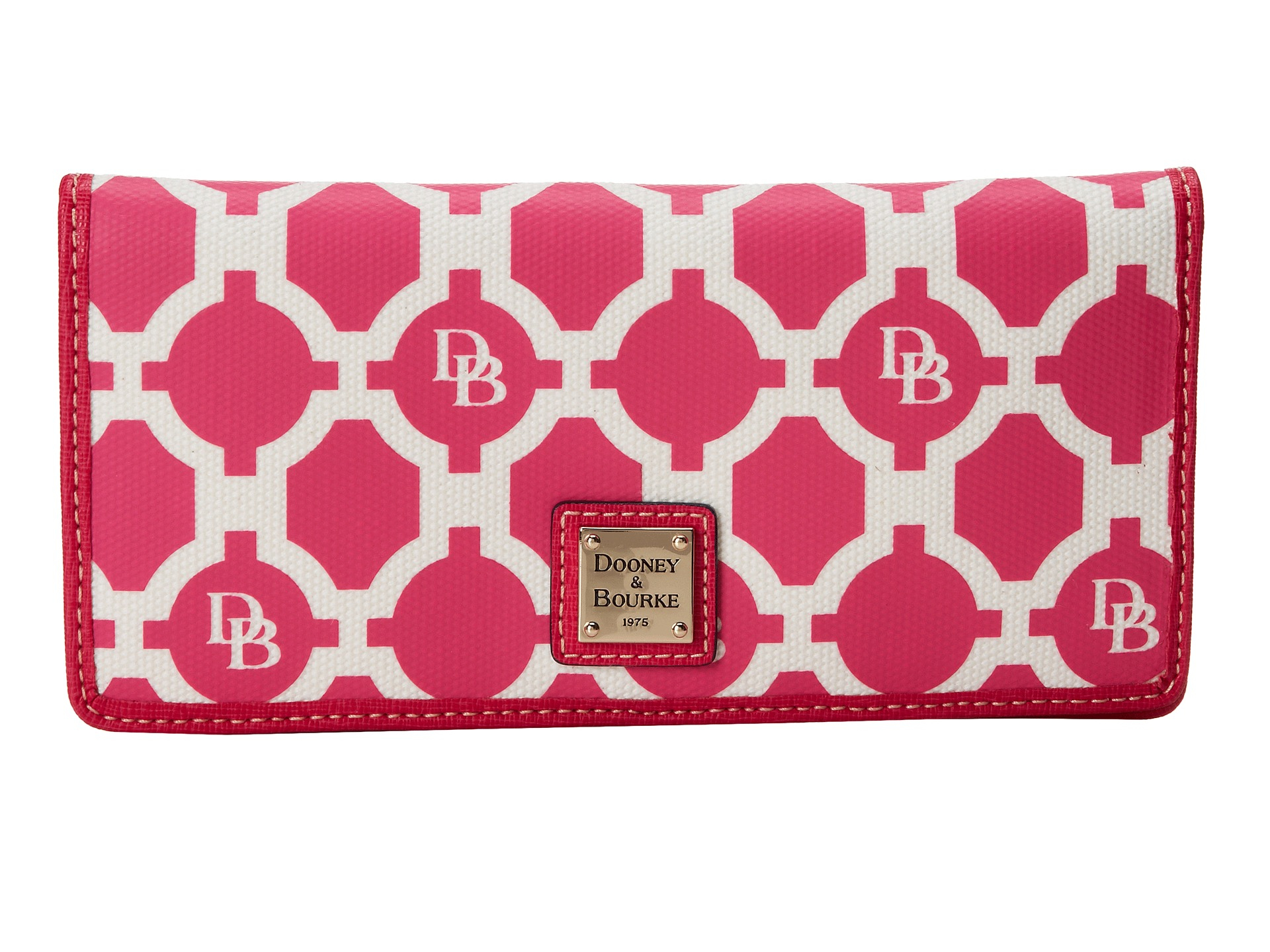 dooney pink wallet