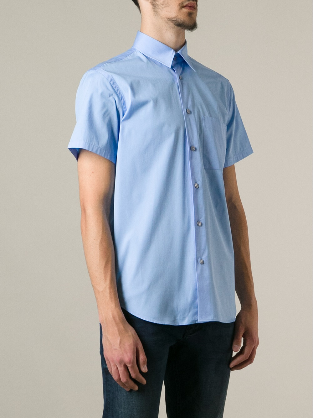 calvin klein shirt blue