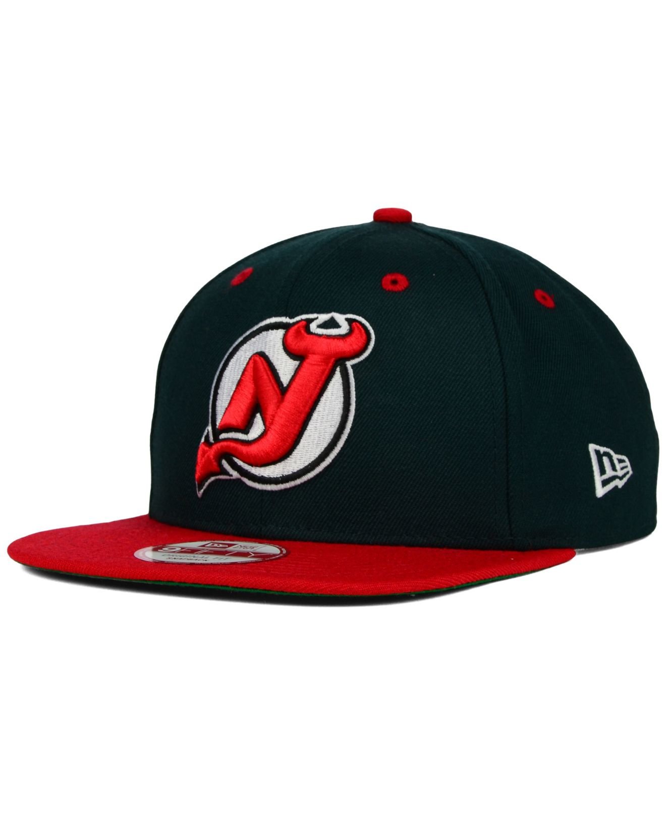 Lyst Ktz New Jersey Devils Vintage 2tone 9fifty Snapback Cap in Red